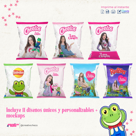 Pack de Chipbags – Inspirados en Lara Campos y Rhenné