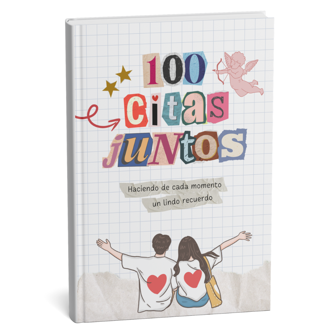 Libro "100 Citas Juntos" – Tamaño Media Carta