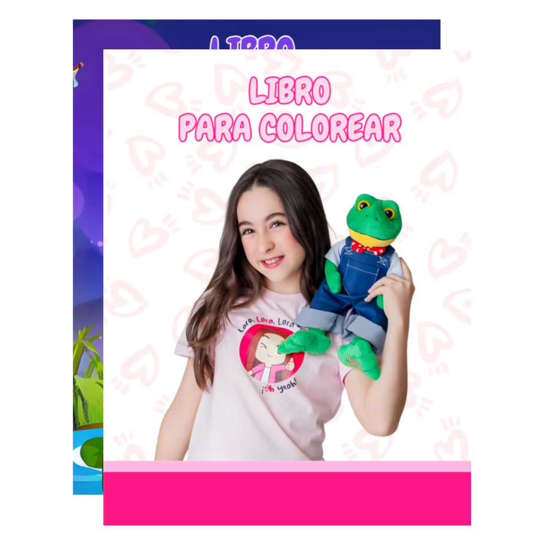 Libro para Colorear (Tamaño 1/4 Carta) – Inspirado en Lara Campos y Rhenné