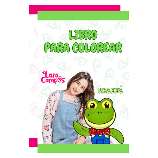 Libro para Colorear (Media Carta) – Inspirado en Lara Campos y Rhenné