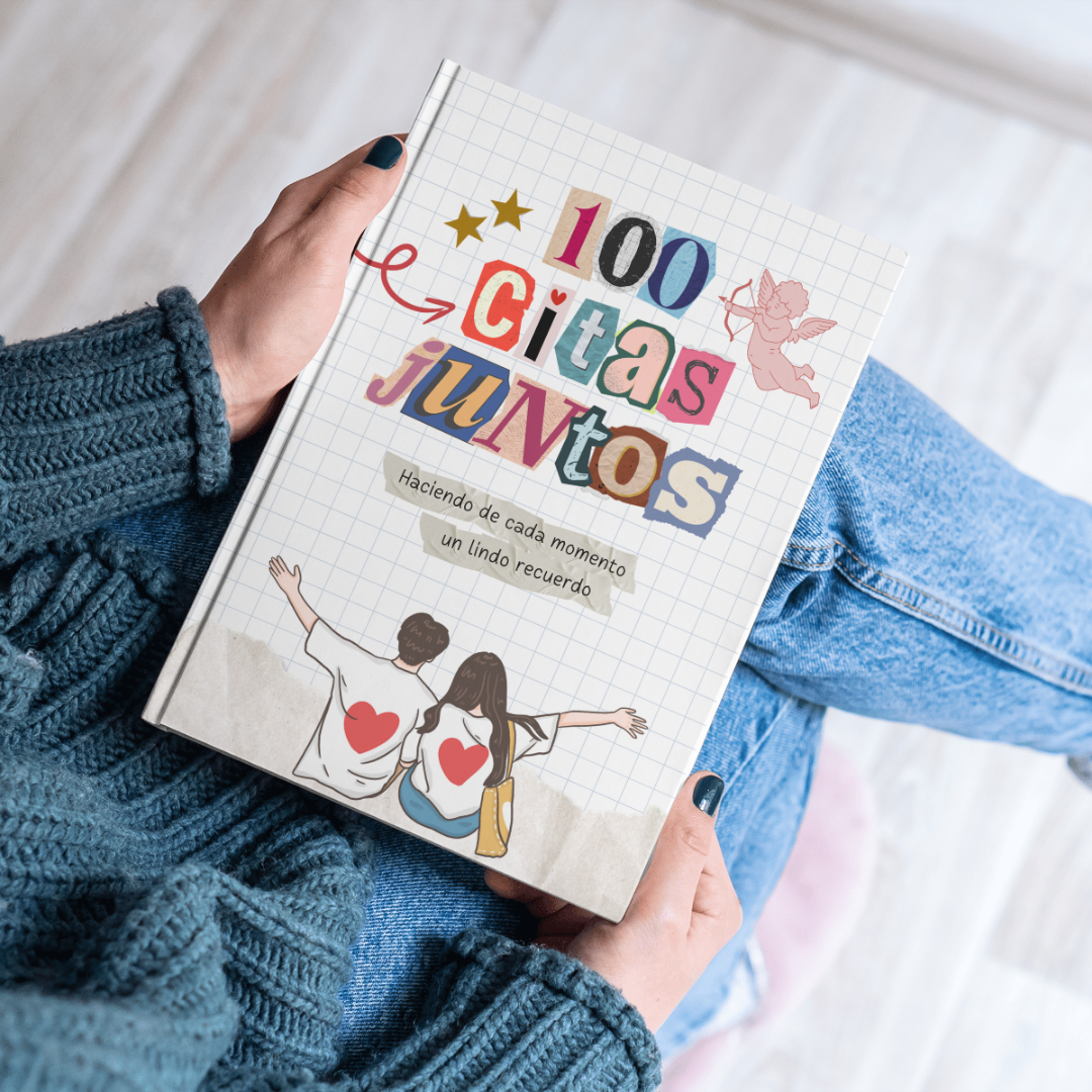 Libro "100 Citas Juntos" – Tamaño Media Carta