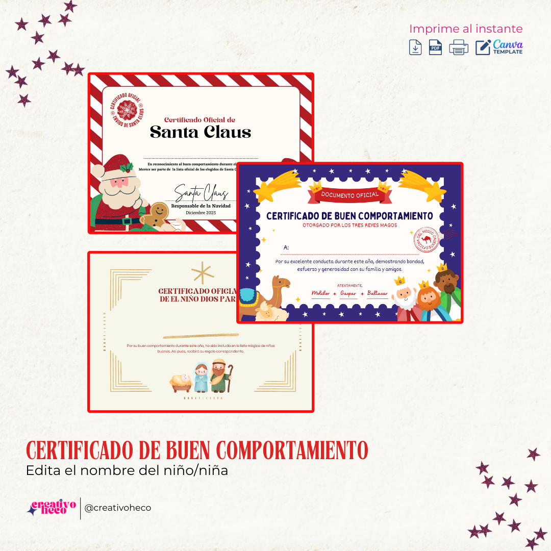 Kit Carta de Navidad – Inspirado en Fede Vigevani y Club Misterio