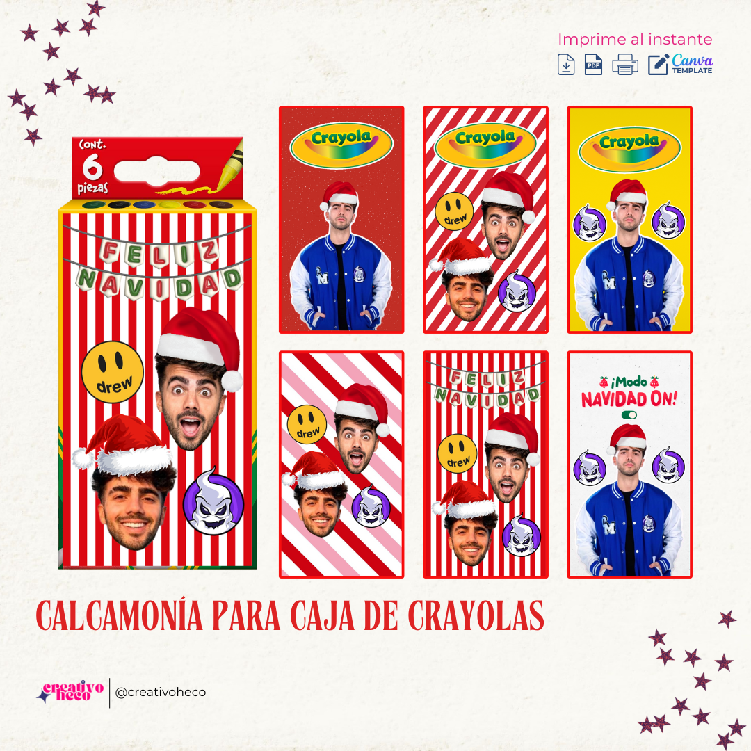 Kit Carta de Navidad – Inspirado en Fede Vigevani y Club Misterio