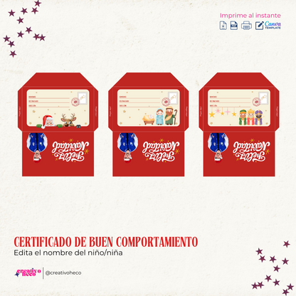 Kit Carta de Navidad – Inspirado en Fede Vigevani y Club Misterio