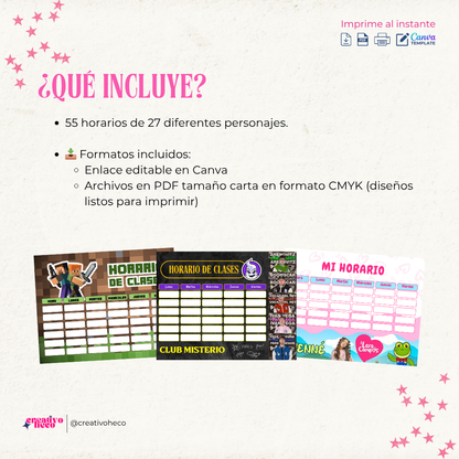 Horarios Escolares