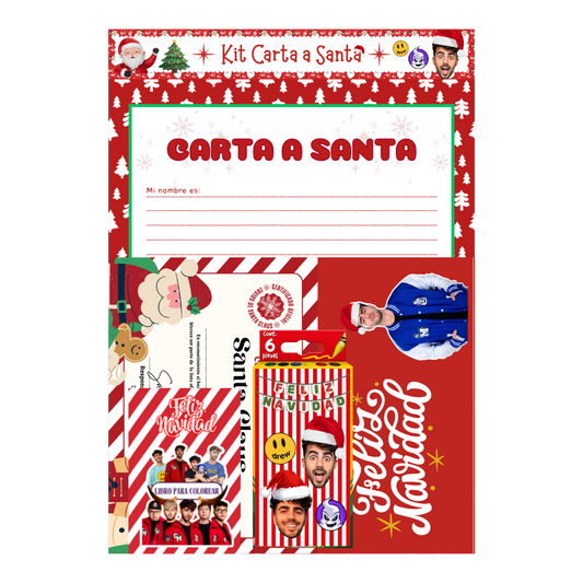 Kit Carta de Navidad – Inspirado en Fede Vigevani y Club Misterio