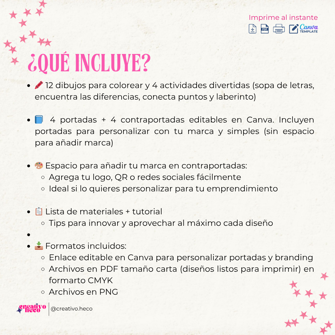 Libro para Colorear (Media Carta) – Inspirado en Lara Campos y Rhenné